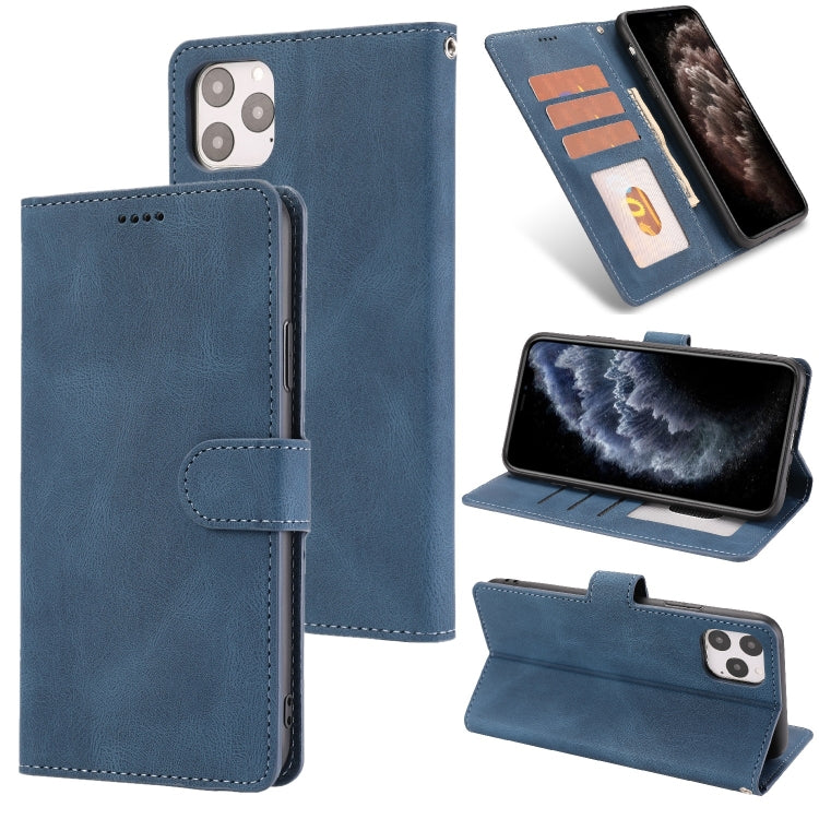For iPhone 12 mini Fantasy Classic Skin-feel Calfskin Texture Magnetic Buckle Horizontal Flip PU Leather Case with Holder & Card Slot & Wallet