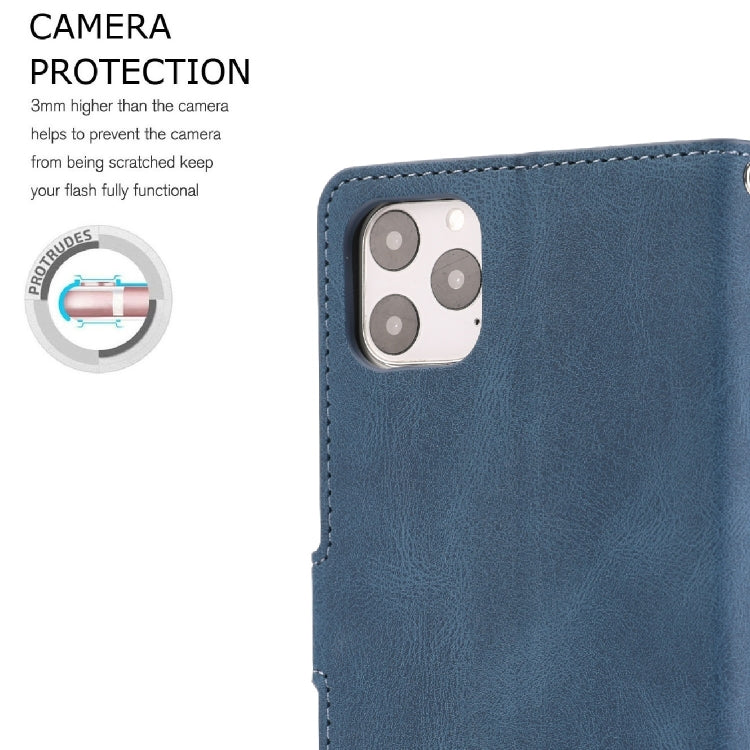For iPhone 12 mini Fantasy Classic Skin-feel Calfskin Texture Magnetic Buckle Horizontal Flip PU Leather Case with Holder & Card Slot & Wallet
