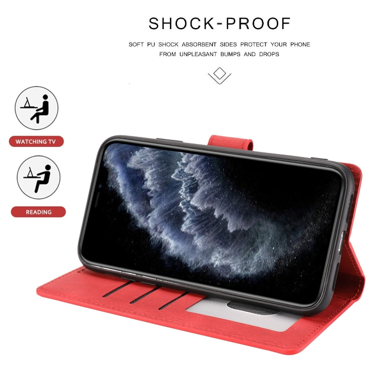 For iPhone 12 Pro Max Fantasy Classic Skin-feel Calfskin Texture Magnetic Buckle Horizontal Flip PU Leather Case with Holder & Card Slot & Wallet