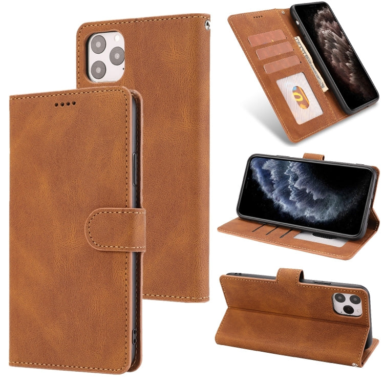 For iPhone 12 Pro Max Fantasy Classic Skin-feel Calfskin Texture Magnetic Buckle Horizontal Flip PU Leather Case with Holder & Card Slot & Wallet