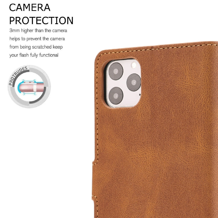 For iPhone 12 Pro Max Fantasy Classic Skin-feel Calfskin Texture Magnetic Buckle Horizontal Flip PU Leather Case with Holder & Card Slot & Wallet