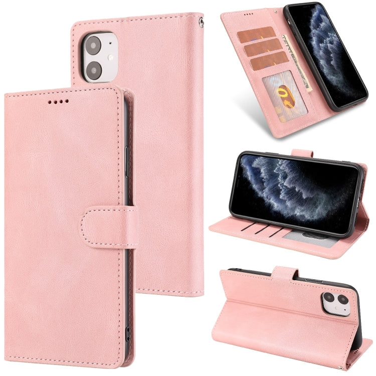 For iPhone 11 Pro Max Fantasy Classic Skin-feel Calfskin Texture Magnetic Buckle Horizontal Flip PU Leather Case with Holder & Card Slot & Wallet