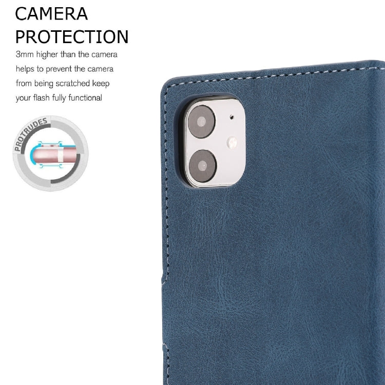 For iPhone 11 Pro Max Fantasy Classic Skin-feel Calfskin Texture Magnetic Buckle Horizontal Flip PU Leather Case with Holder & Card Slot & Wallet