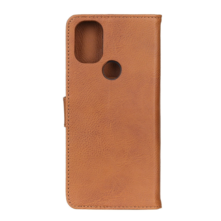 For OnePlus Nord N100 KHAZNEH Cowhide Texture Horizontal Flip Leather Case with Holder & Card Slots & Wallet