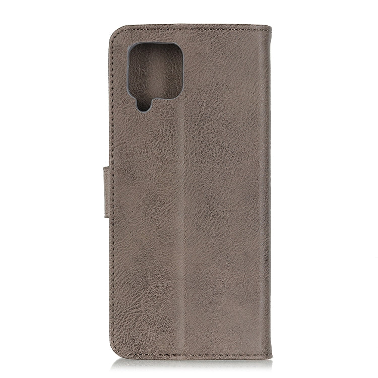 For Samsung Galaxy A21 KHAZNEH Cowhide Texture Horizontal Flip Leather Case with Holder & Card Slots & Wallet