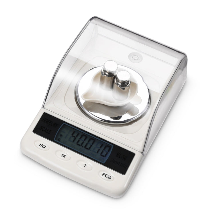 KL-50 Portable High Precision Electronic Diamond Jewelry Scale & Carat Scale (0.001g~50g), Excluding Batteries