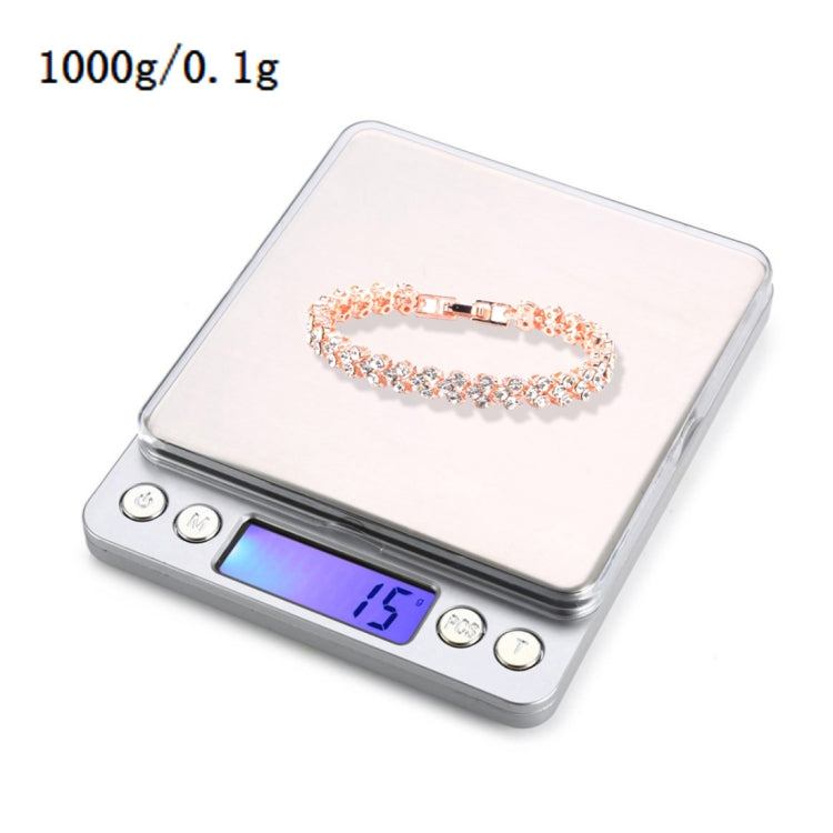M-8008 Portable High Precision Electronic Diamond Gold Jewelry Scale  (0.1g~3000g), Excluding Batteries