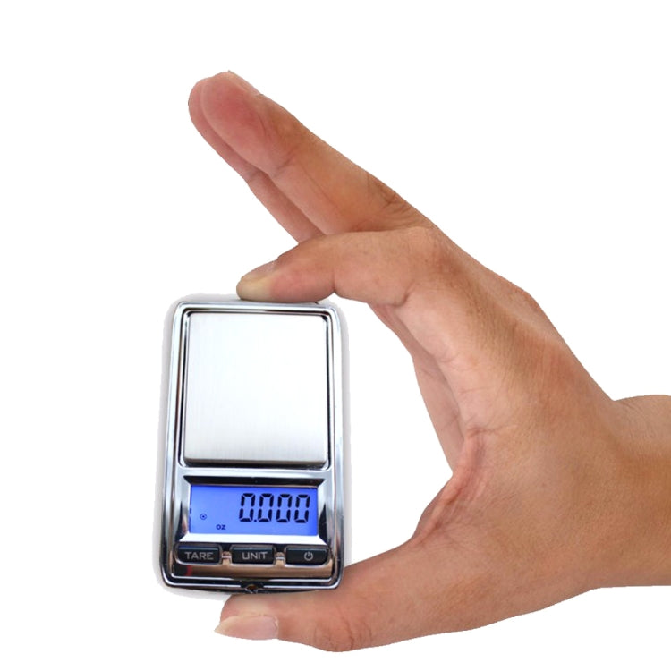 Portable Super Mini High Precision Electronic Diamond Jewelry Palm Scale  (0.01g~200g), Excluding Batteries