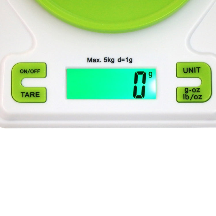 K001A 5000g x 1g Digital Electronic Kitchen Cooking Gram Scale,Measuring Food Weight
