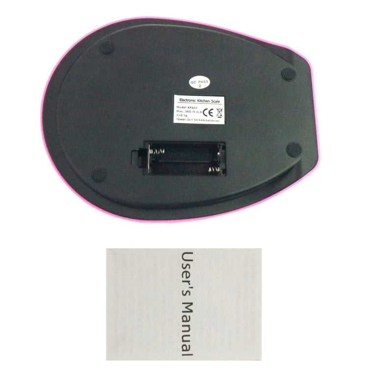 KP-602 3000g x 0.1g Digital Electronic Kitchen Cooking Gram Scale, Measuring Fruit / Food Weight
