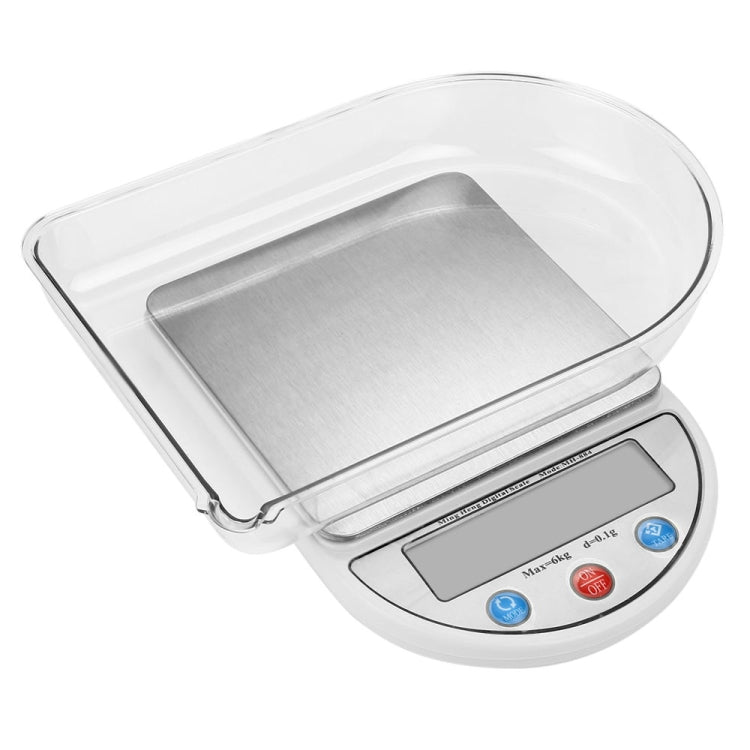 MH-884 6Kg x 0.1g High Accuracy Digital Electronic Portable Kitchen Scale Balance Device with 3.5 inch LCD Screen