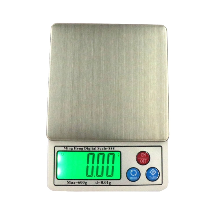 MH-888 600g x 0.01g High Accuracy Digital Electronic Portable Scale Balance Device with 2.2 inch LCD Screen