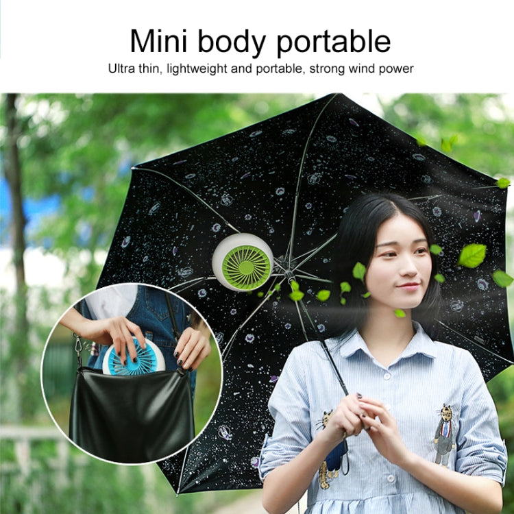 BD-812 Mini Portable Handheld USB Fan (Pink)