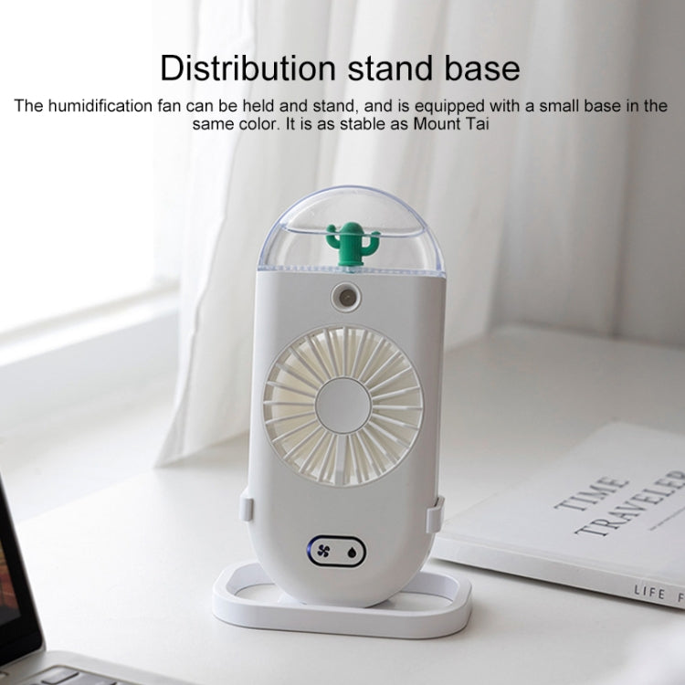 BD-BS1 Handheld Mini Humidifier Spray USB Cooling Fan (Green)
