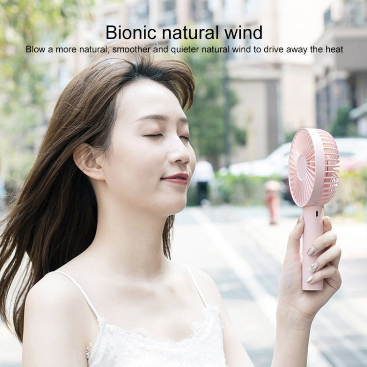 P8 Detachable Handheld Charging Fan with Makeup Mirror (Green)