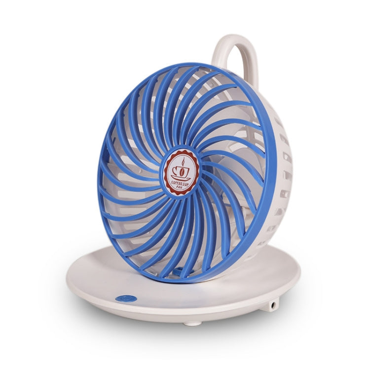 BD-03 Coffee Cup Shape USB Charging Fan