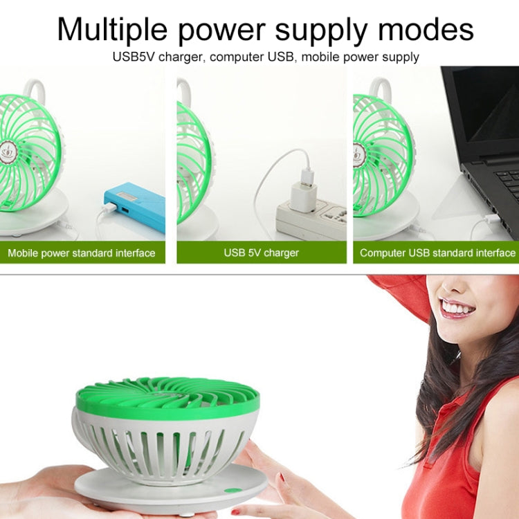 BD-03 Coffee Cup Shape USB Charging Fan