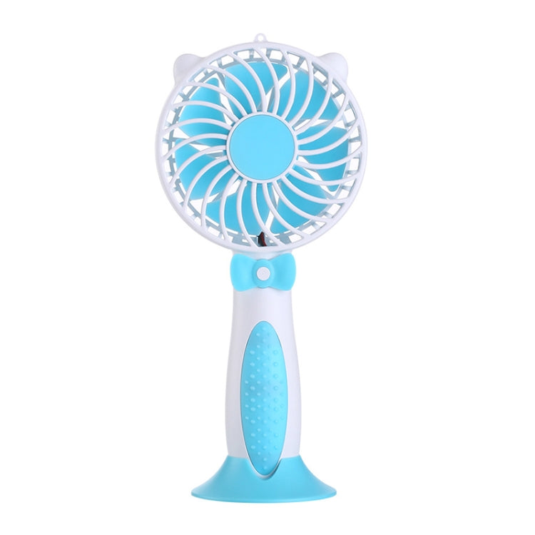 BD-1803 Happy Bear Handheld USB Fan (Blue)