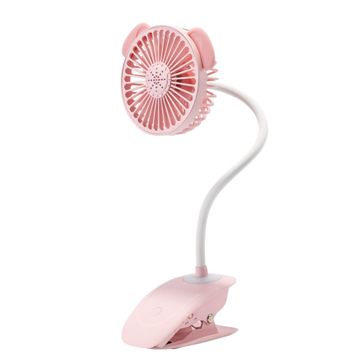 BD-JZ8 Naughty Dog Clip USB Plug Charging Fan