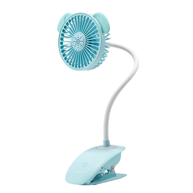 BD-JZ8 Naughty Dog Clip USB Plug Charging Fan