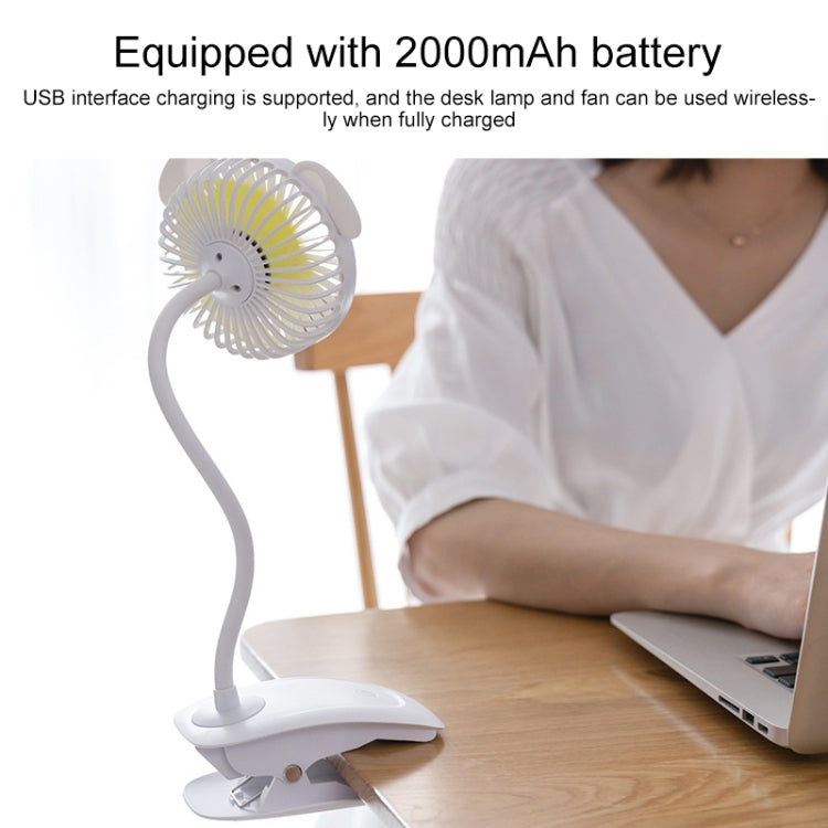 BD-JZ8 Naughty Dog Clip USB Plug Charging Fan
