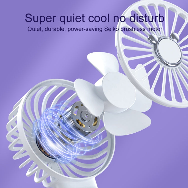 2 in 1 Portable Handheld Small Fan 10000mAh Fast Charge Power Bank