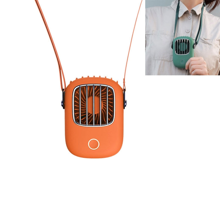 USB Charging Fan Portable Mini Hanging Neck Fan with 3 Speed Control