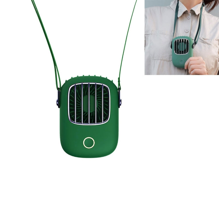 USB Charging Fan Portable Mini Hanging Neck Fan with 3 Speed Control