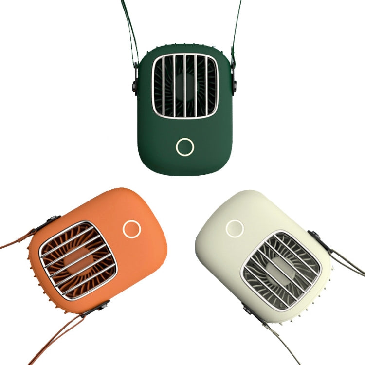 USB Charging Fan Portable Mini Hanging Neck Fan with 3 Speed Control
