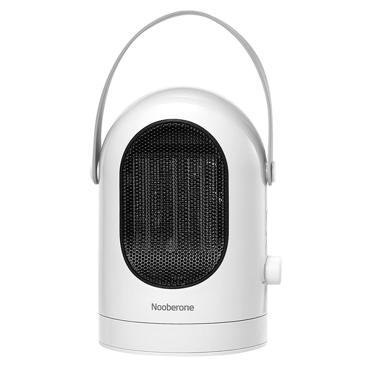 600W Winter Mini Electric Warmer Fan Heater Shaking Head Desktop Household Radiator Energy Saving, US Plug (White)