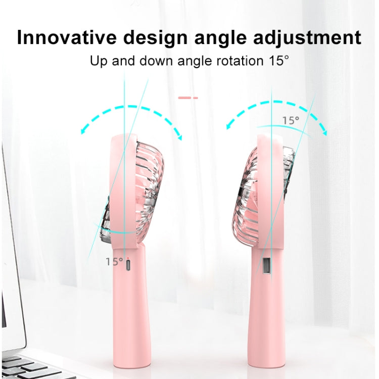 WT-F30 Multi-function Adjustable USB Charging Handheld Electric Fan, 4 Speed Control