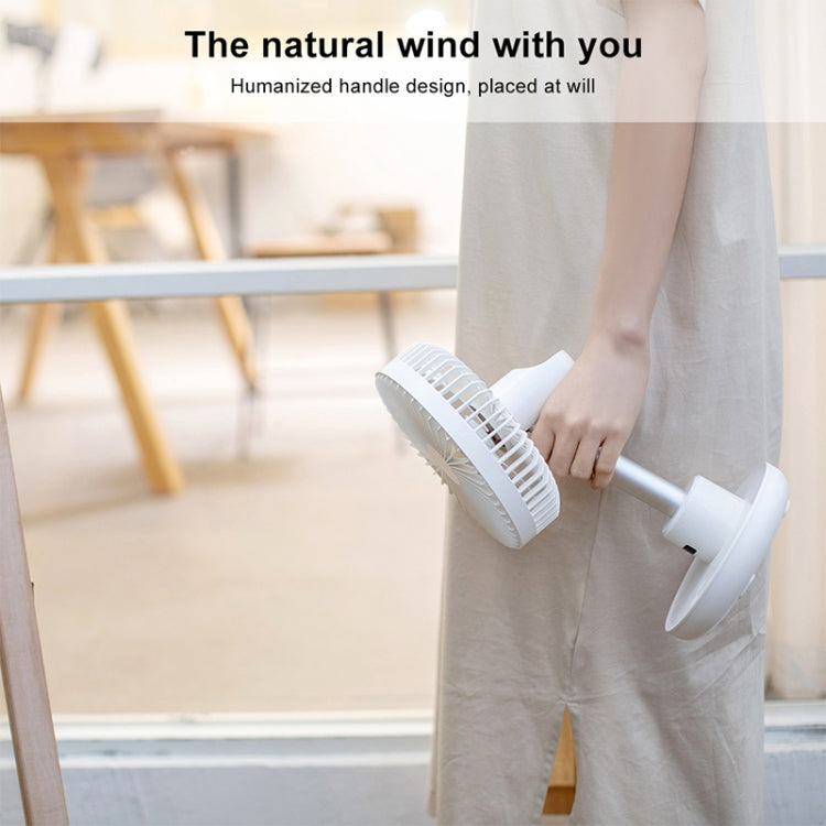 GXZ-F825 Adjustable USB Charging Electronic Display Desktop Electric Fan, 3 Speed Control