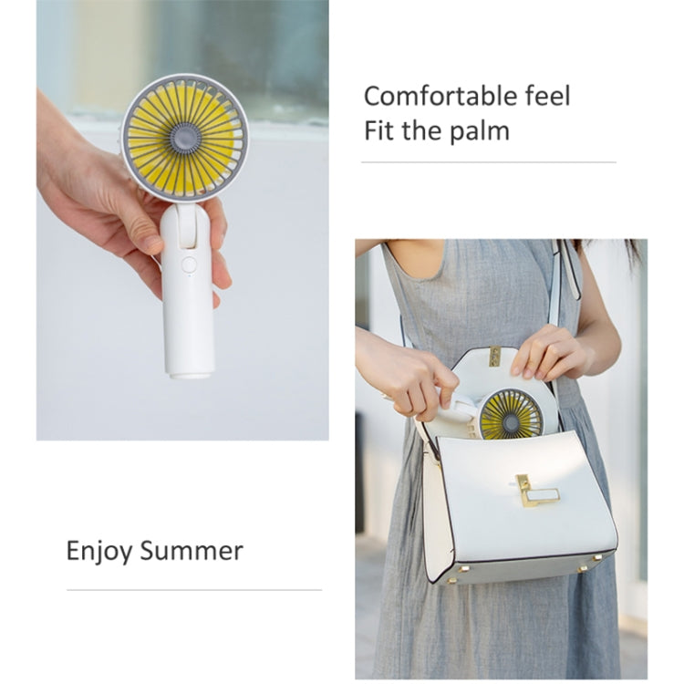 GXZ-F828 Multi-function Adjustable USB Charging Handheld Desktop Electric Fan, 3 Speed Control