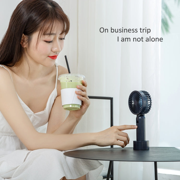 GXZ-F828 Multi-function Adjustable USB Charging Handheld Desktop Electric Fan, 3 Speed Control