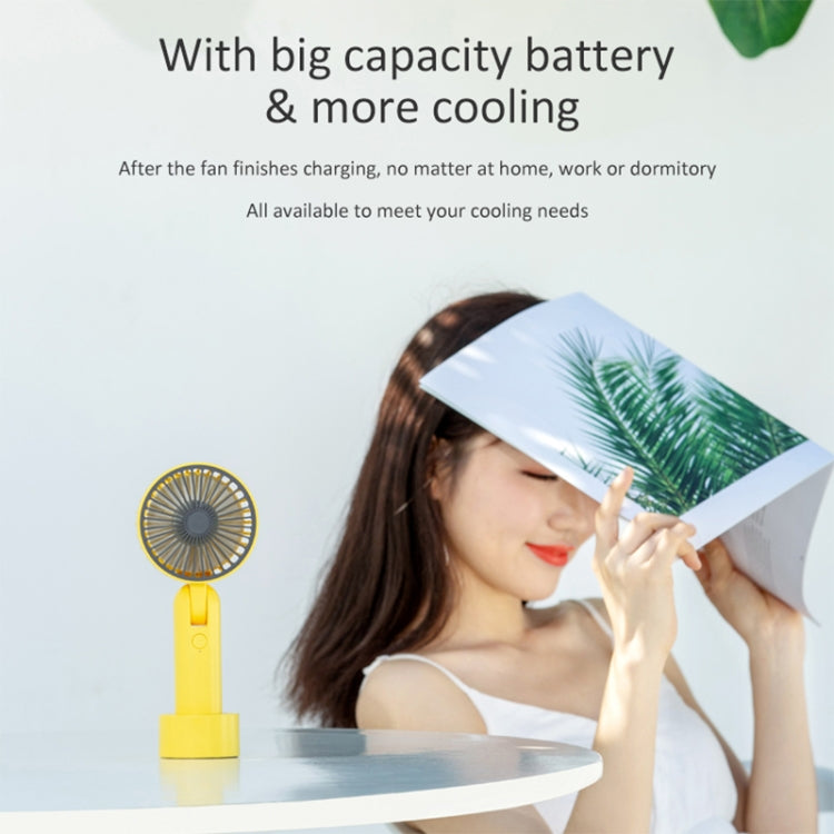 GXZ-F828 Multi-function Adjustable USB Charging Handheld Desktop Electric Fan, 3 Speed Control