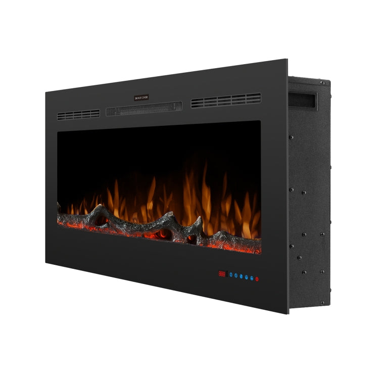 [EU Warehouse] 750/1500W 42 inch Embedded LED Flame Electric Fireplace Heater with Timer & Remote Control & Touch Screen Function