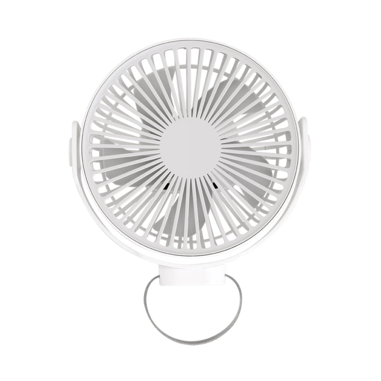 F35 Mini Adjustable USB Charging Desktop Electric Ceiling Fan, 4 Speed Control