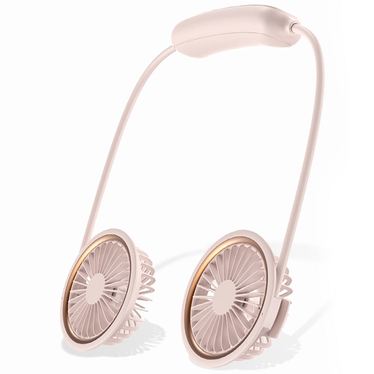 WS36 4.5W 1800mAh Angle Adjustable Three-speed Silent Hanging Neck Fan Multi-function Handheld and Desktop Small Fan