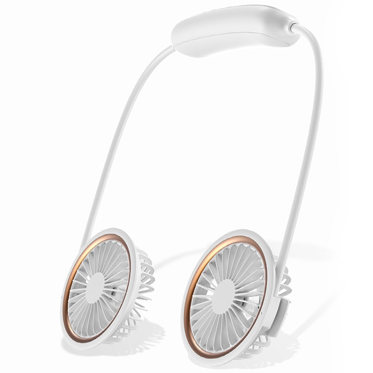 WS36 4.5W 1800mAh Angle Adjustable Three-speed Silent Hanging Neck Fan Multi-function Handheld and Desktop Small Fan