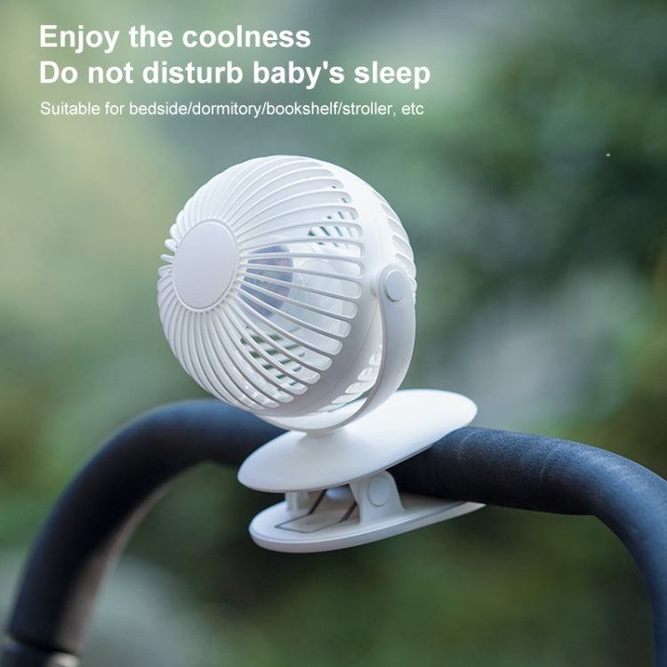 YW-DC01 Bubble Planet Table Clip Electric Fan (Blue)