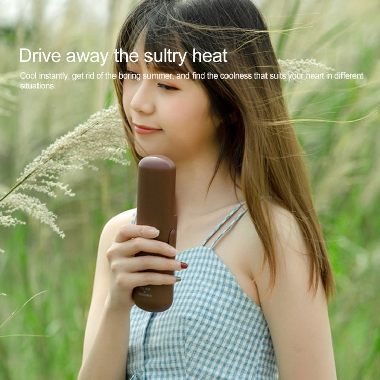 QW-F11 Mini Foldable Handheld Desktop Spray Humidifying Electric Fan, with 3 Speed Control