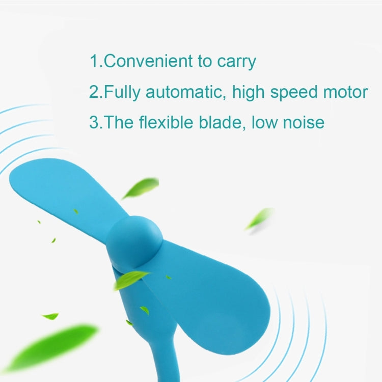 2 in 1 Portable Micro USB Port Mini Fan, For Laptops / Android Phones with OTG Function