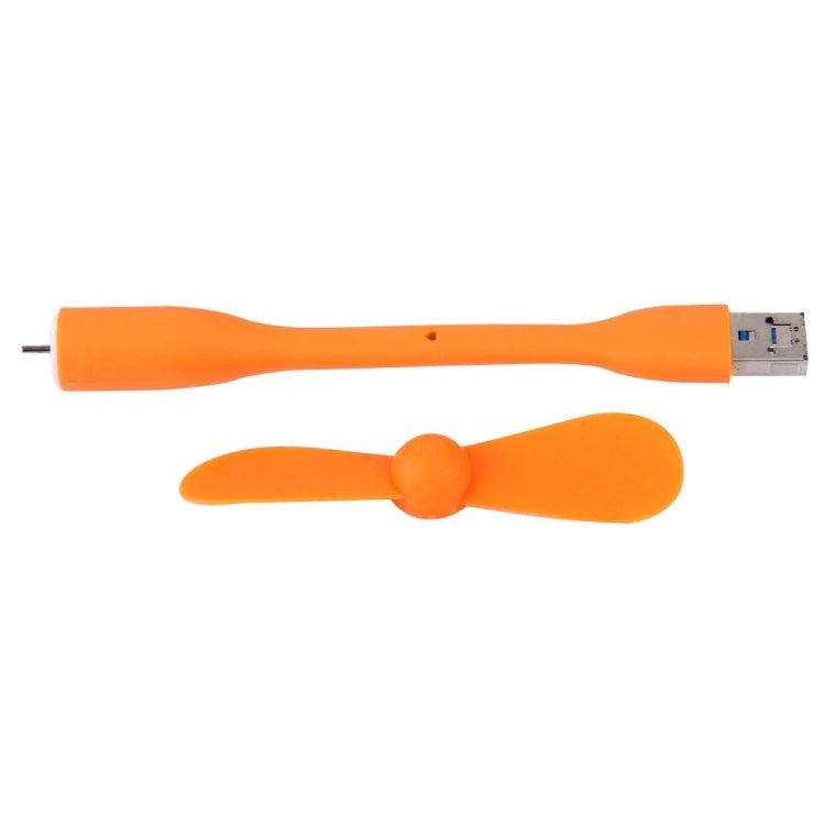 2 in 1 Portable Micro USB Port Mini Fan, For Laptops / Android Phones with OTG Function