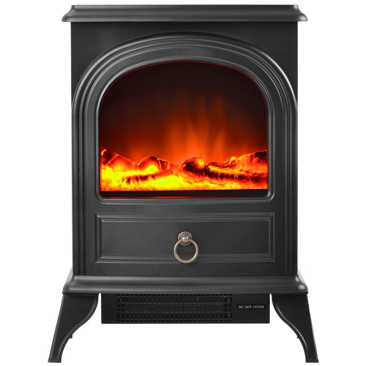 [EU Warehouse] 750W / 1800W Electric Fireplace Compact Stove with Fire Flame Effect