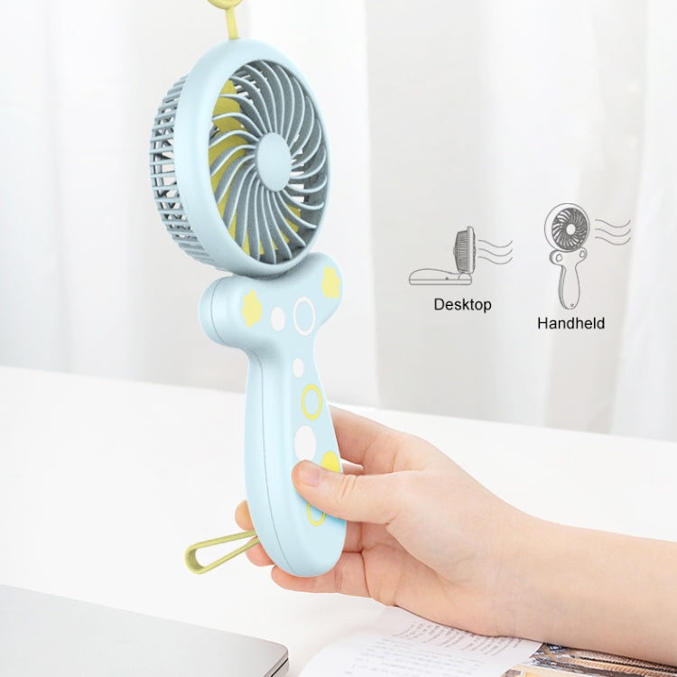 LT-S282 Portable  USB Handheld Small Fan (Blue)