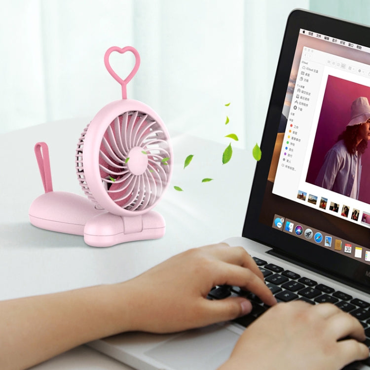 LT-S282 Portable  USB Handheld Small Fan (Blue)