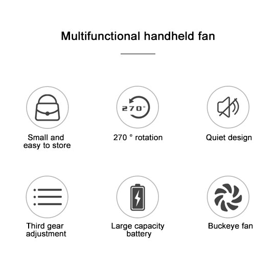 LT-S 3146 Small Fresh Folding Fan