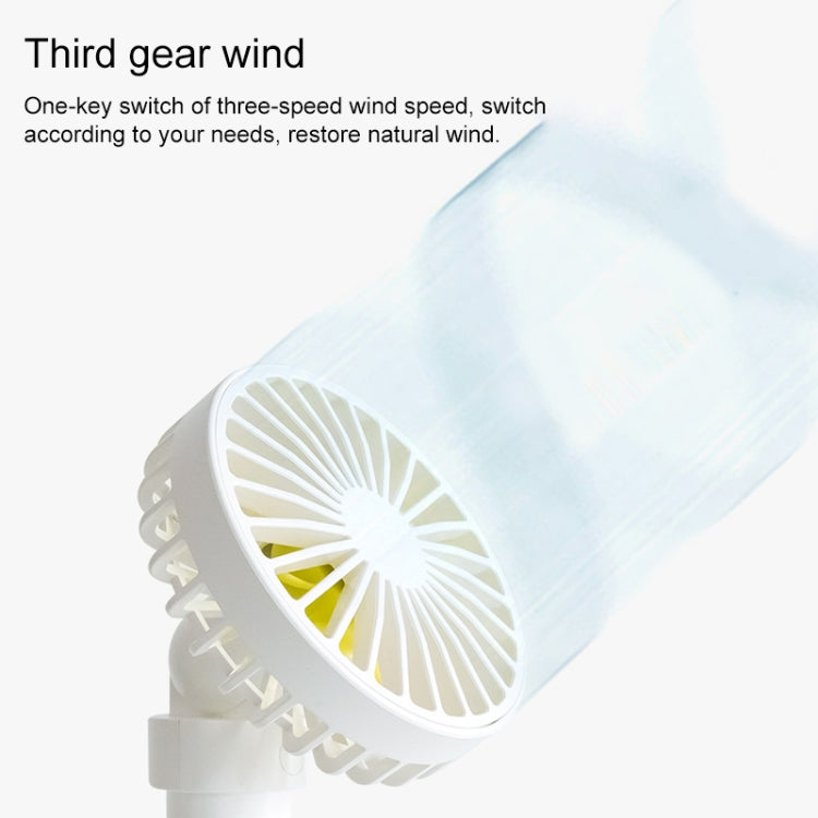 LLD-23 1.3-4.7W Portable 3 Speed Control USB Charging Multi-dimensional Telescopic Mute Fan