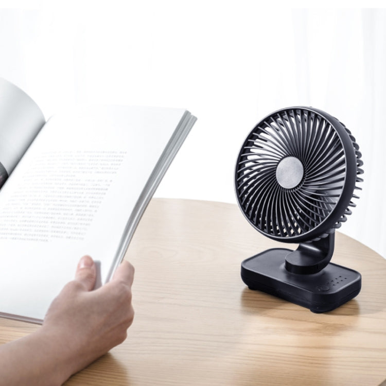 D606 4W USB Rechargeable Portable Four-speed Adjustable Desktop Fan