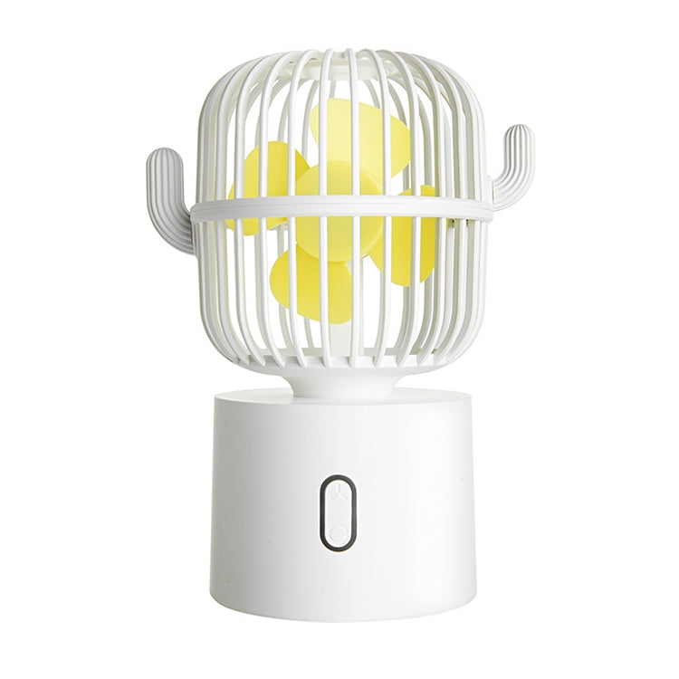 F6 Cactus Portable Mini Fan USB Shaking Head Handheld Desk Electric Fan